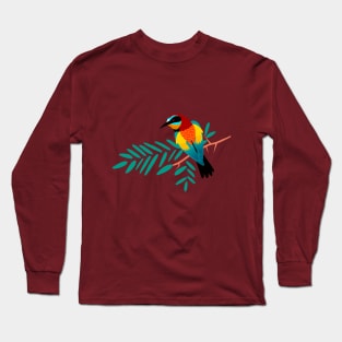 Colorful Bird Long Sleeve T-Shirt